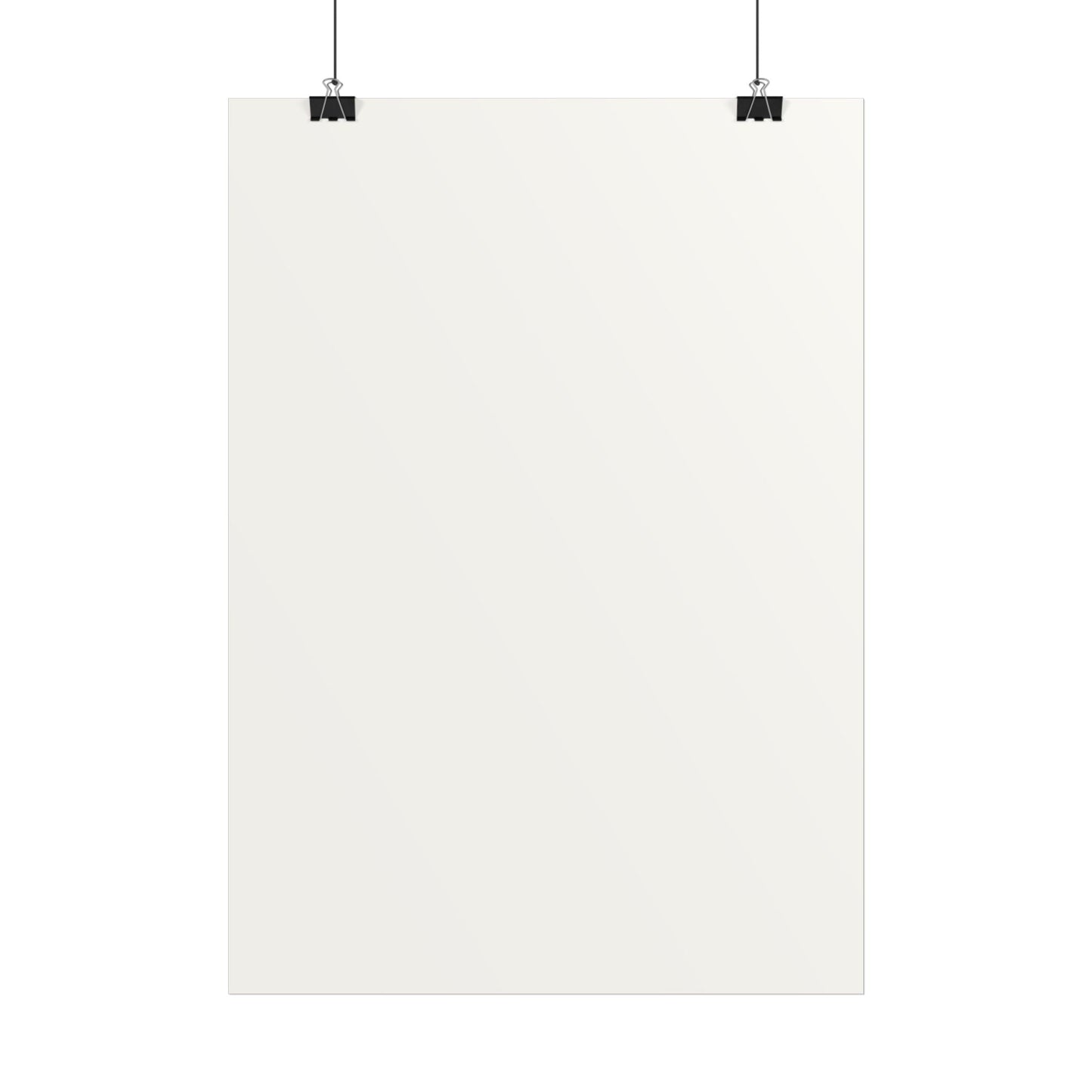 Weißes minimalistisches Wandbild - perfekt für Schlafzimmer, Büro und Gallery Wall