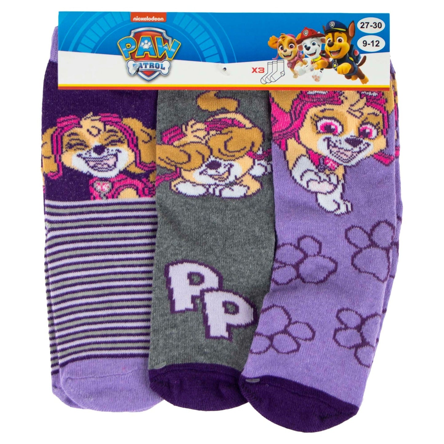 Paw Patrol Socken Kinder – 3 Paar Outdoor Unisex Socks