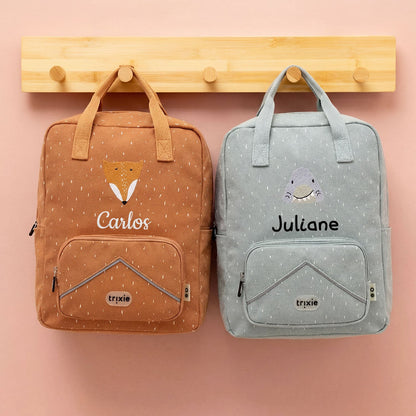 Personalisierter Kinderrucksack XXL Trixie mit Namen – Kindergarten Schulrucksack Tiermotiv
Trixie XXL Kinderrucksack 