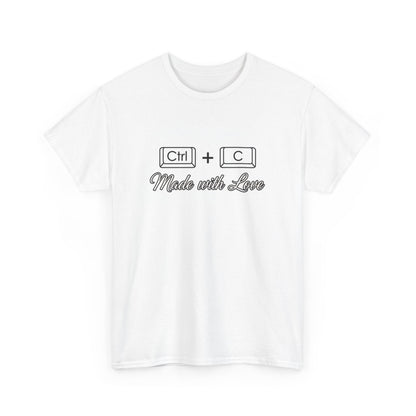 Programmierer T-Shirt Ctrl C - Bequemes Baumwoll-Shirt für IT-Profis und Nerds
