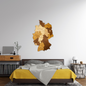Deutschland 3D Holzkarte – Wanddeko aus Holz