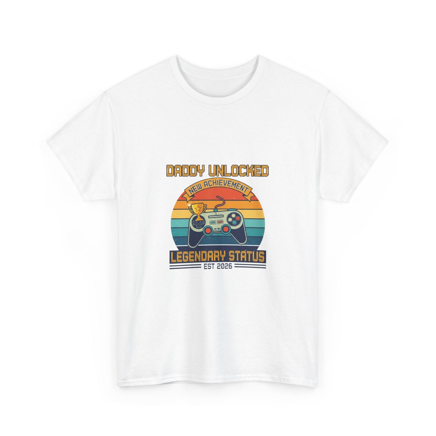 Daddy Unlocked T-Shirt – Gaming Vater Geschenk Retro