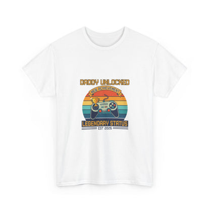 Daddy Unlocked T-Shirt – Gaming Vater Geschenk Retro