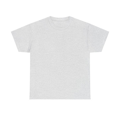 graues T-Shirt mit individuellen GPS-Koordinaten Rückendruck, Geschenkidee