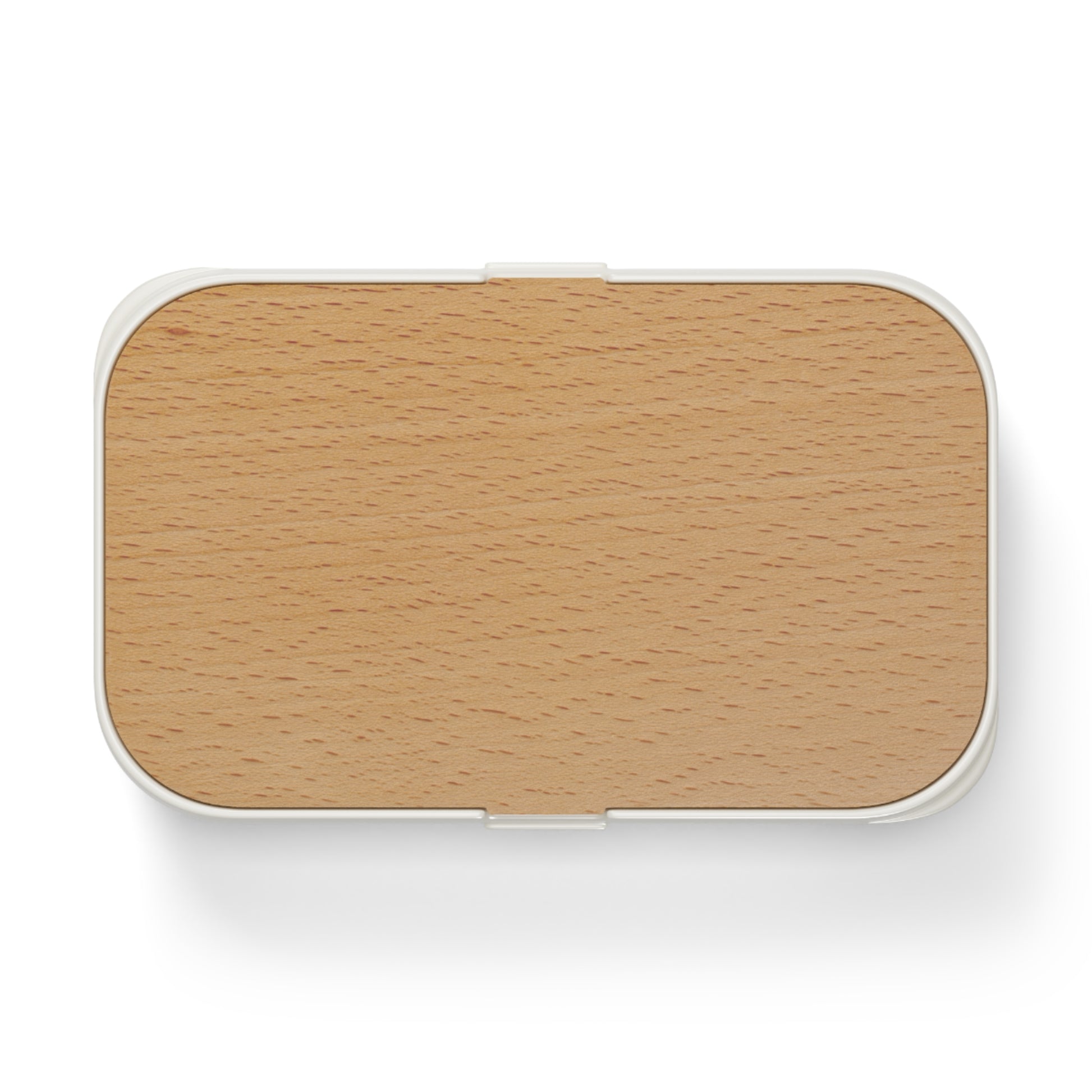 Personalisierte Bento Lunchbox mit Holzdeckel - individuell bedruckbar mit Logo und Name
