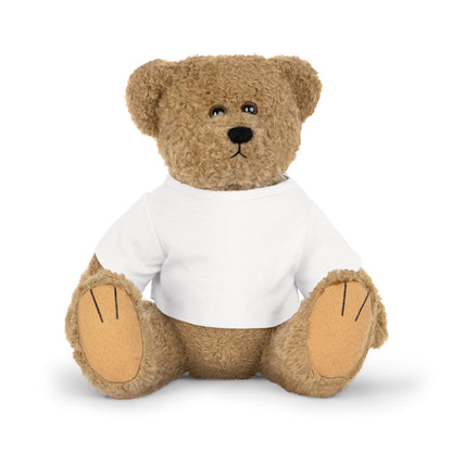 Plüschtier Teddybär mit personalisiertem T-Shirt, Geschenk mit Foto 