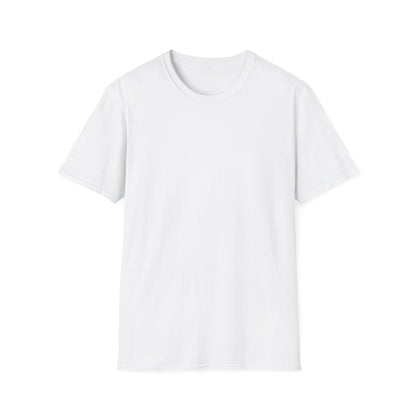 Weißes T-Shirt Vorderansicht Wanna Date Me Design personalisierbar

