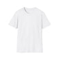 Weißes T-Shirt Vorderansicht Wanna Date Me Design personalisierbar

