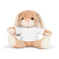Hase mit Wunschtext auf T-Shirt, kuscheliges Geschenk 