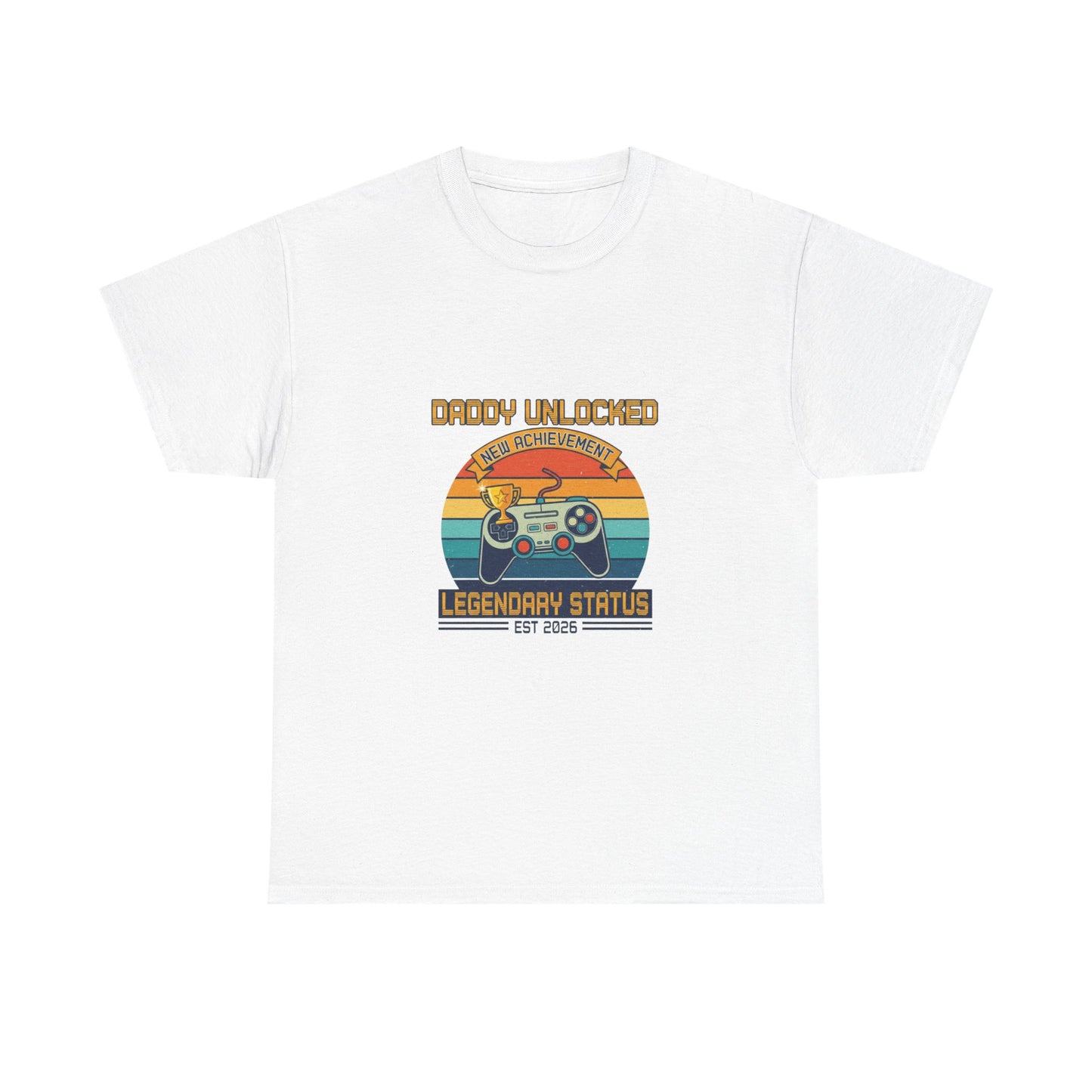 Daddy Unlocked T-Shirt – Gaming Vater Geschenk Retro