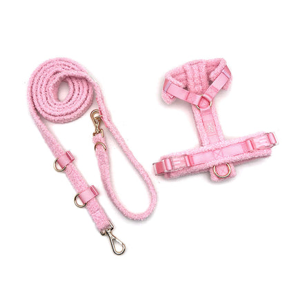 Größentabelle Hundegeschirr - Brustumfang messen für perfekte PassformTeddy Hundegeschirr Pink - Weiche Polsterung für maximalen Komfort