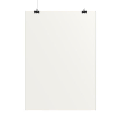 Weißes minimalistisches Wandbild - perfekt für Schlafzimmer, Büro und Gallery Wall