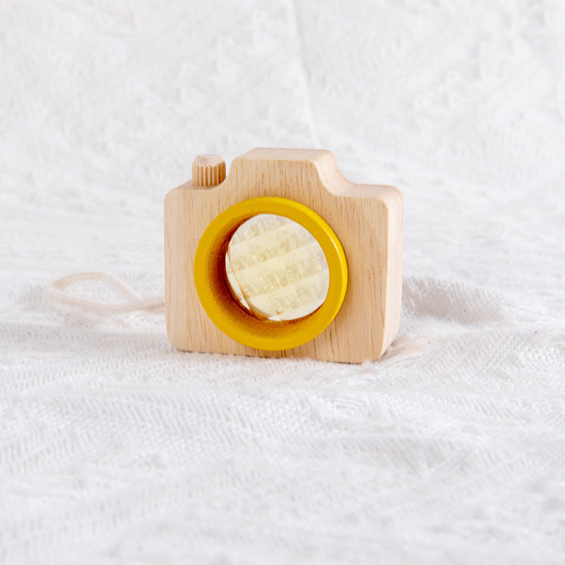 Holz Spielzeugkamera für Kinder – Kaleidoskop & Rollenspiel