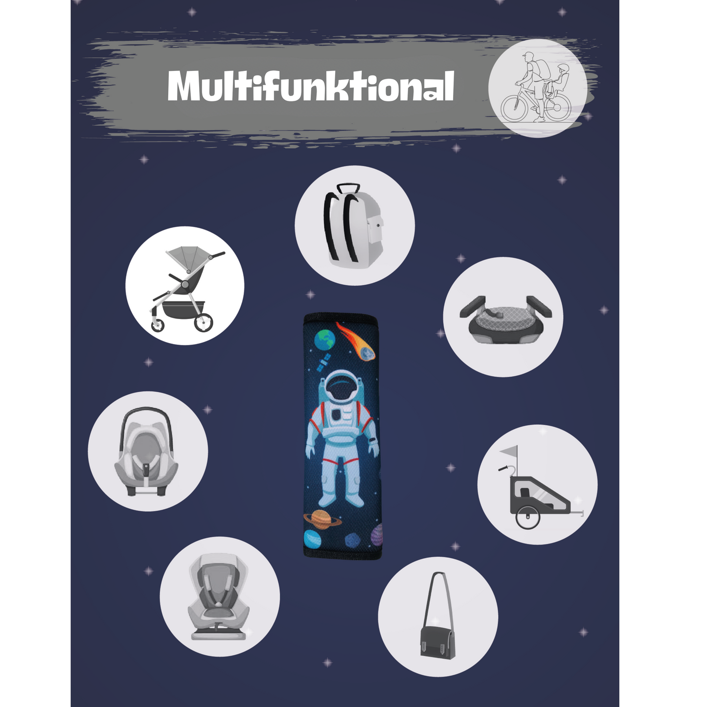 Auto Gurtschutz Astronaut