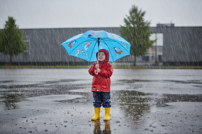 Magic Regenschirm Meerjungfrau für Kinder, farbwechselnd bei Regen 