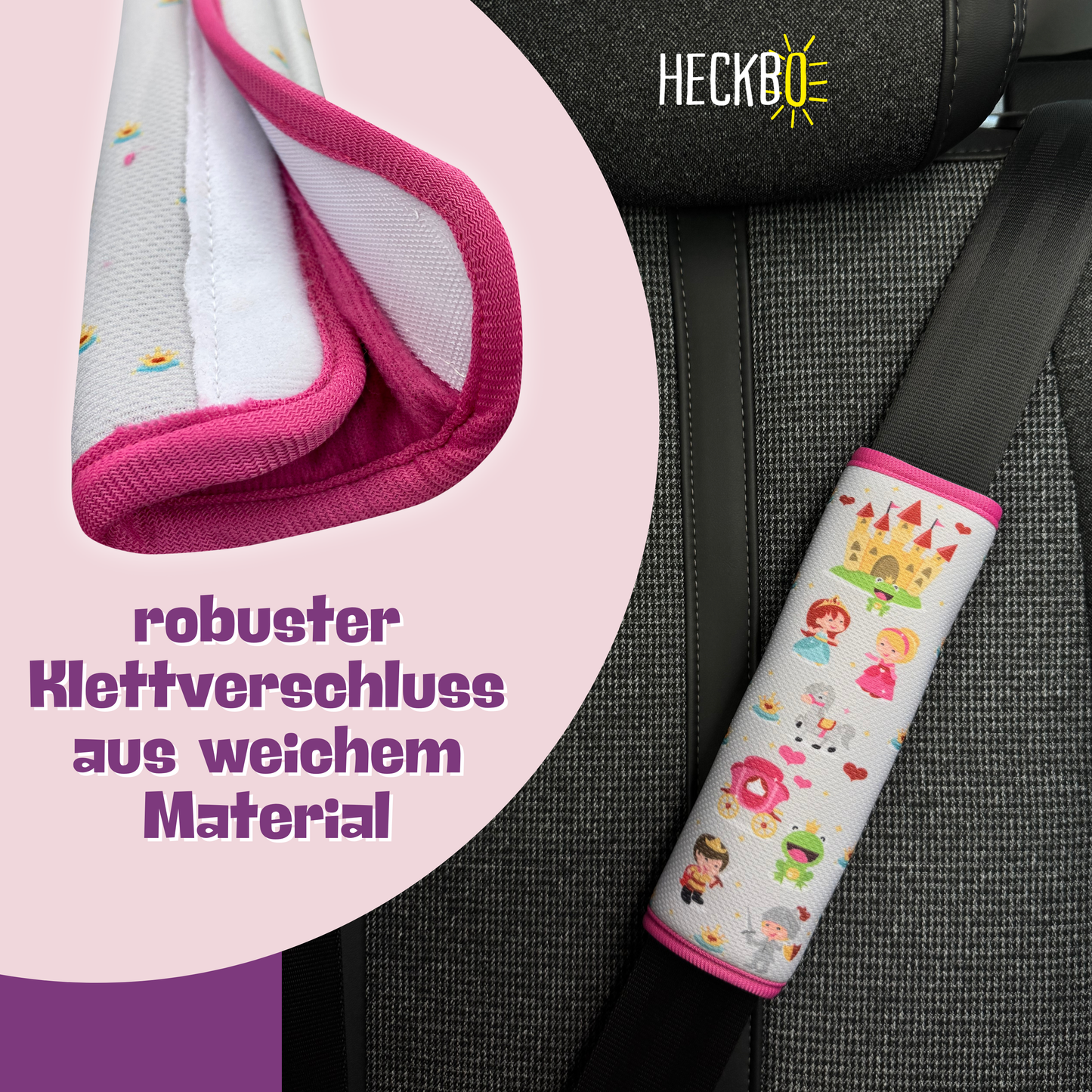 Auto Gurtschutz Prinzessin
