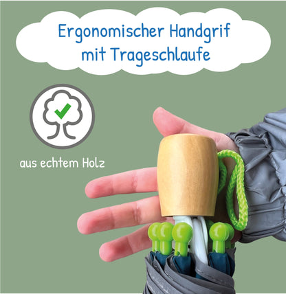 Kinder Regenschirm Monster Truck mit Farbwechsel & Reflektor – Magic