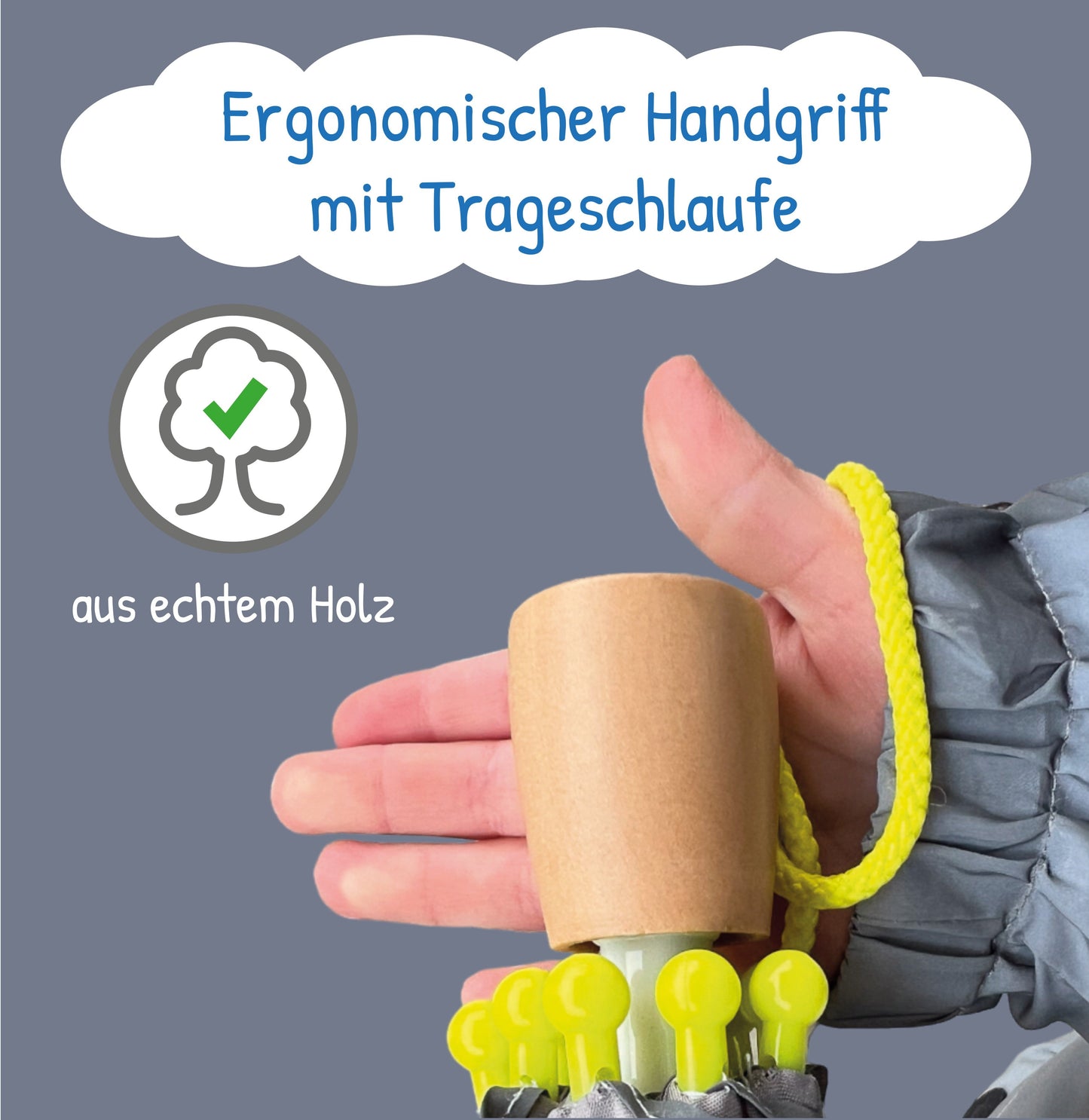 Kinder Regenschirm Hai – Magic Regenschirm mit 3D-Effekt