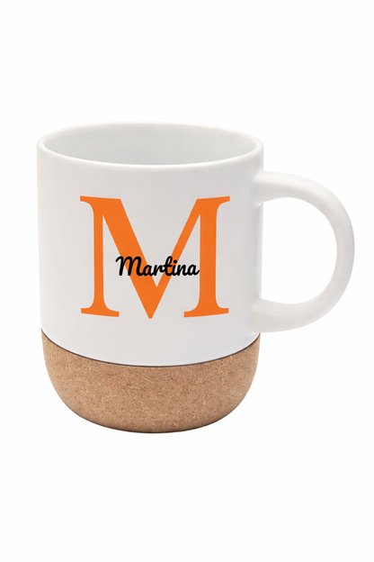 Personalisierte Tasse 300ml mit abnehmbarem Kork 