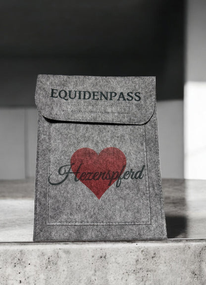 Filztasche für Equidenpass