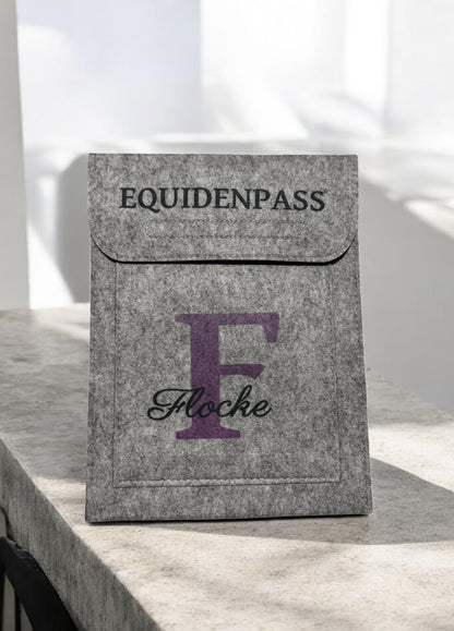 Filztasche für Equidenpass
