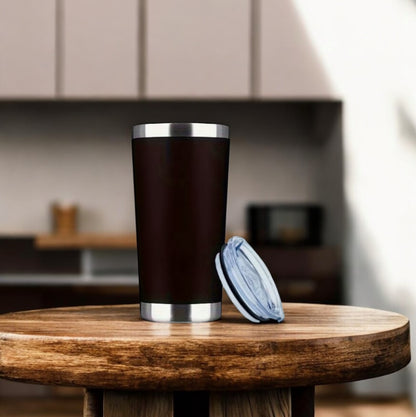 Personalisierbarer Thermobecher in Schwarz