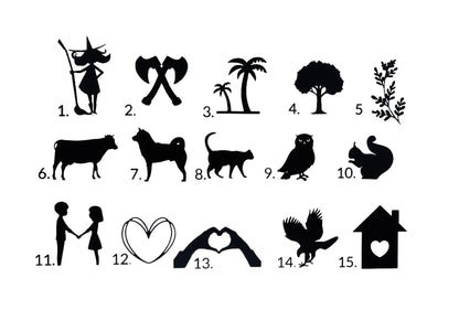 Personalisiertes Türschild