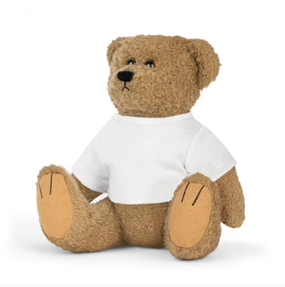 Personalisierbarer Teddybär mit individuellem T-Shirt — Plüschtier-Geschenk mit Wunschbild oder Wunschtext