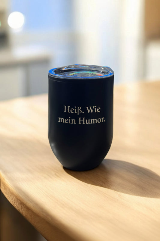 Personalisierbarer Edelstahl-Reisebecher