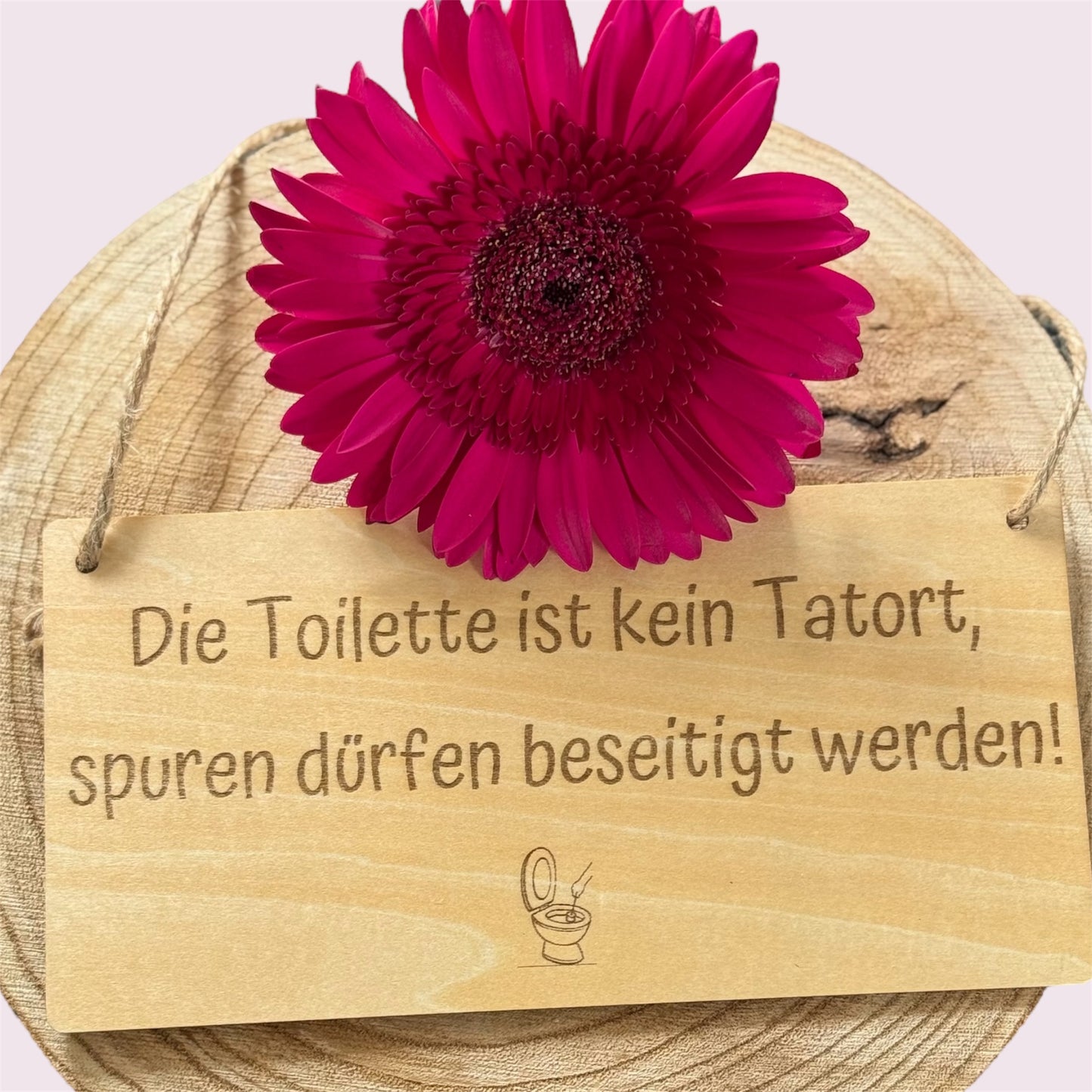 Personalisierbares Holzschild