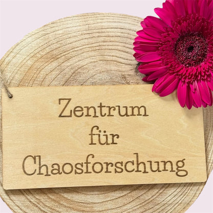 Personalisierbares Holzschild