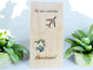  Personalisierbare Geldgeschenk-Box aus Holz mit Gravur, kreatives Geschenk