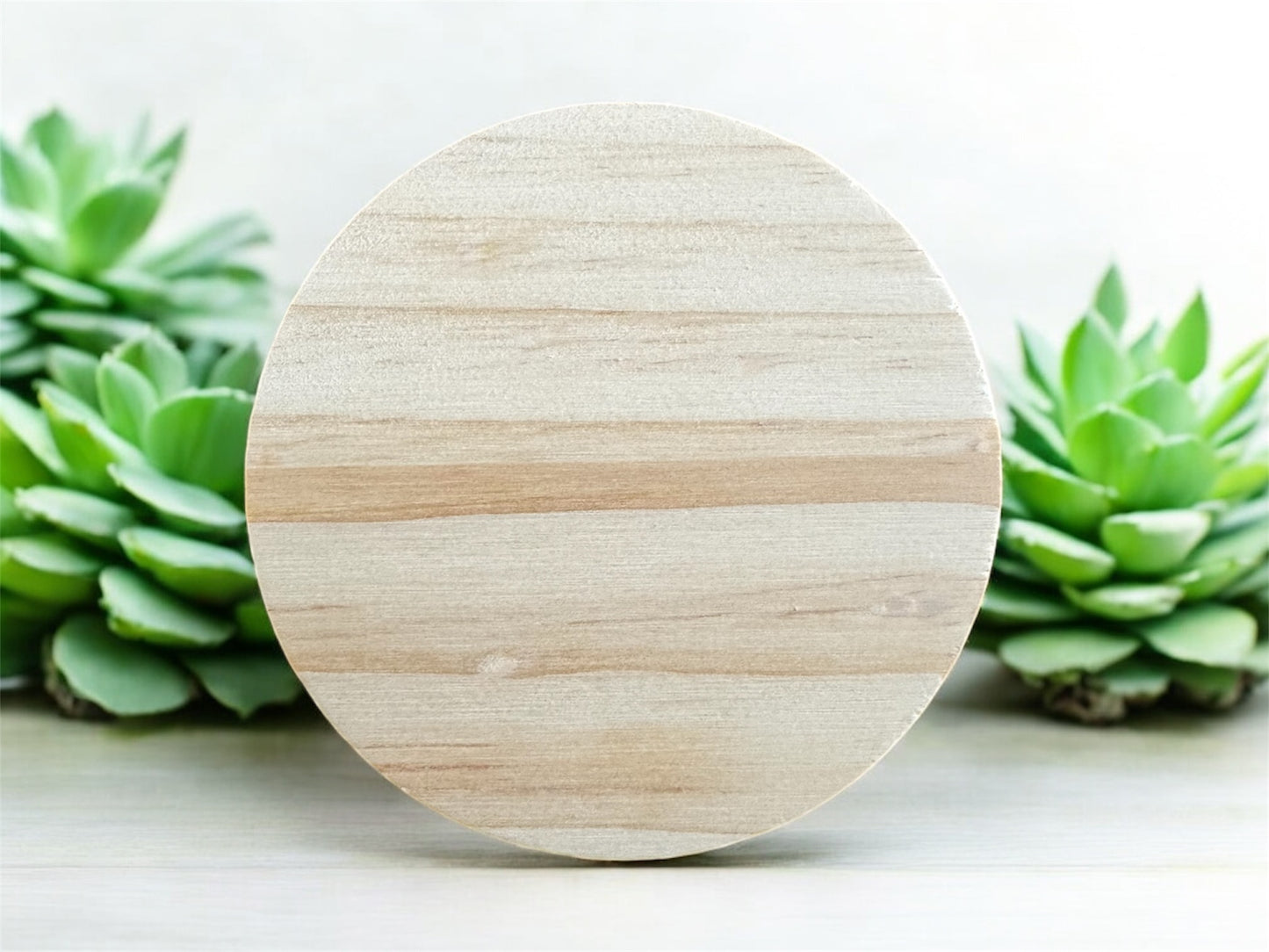 Personalisierbarer Holz-Untersetzer