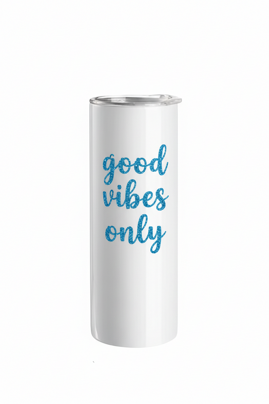 Personlalisierbarer Themobecher mit Glitzerschrift 