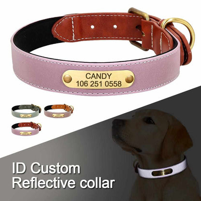  Hundehalsband mit Gravur Pink – Laser-Gravur Name & Telefonnummer

 Hundehalsband mit Gravur Kaffeebraun – reflektierend, robust, hautfreundlich