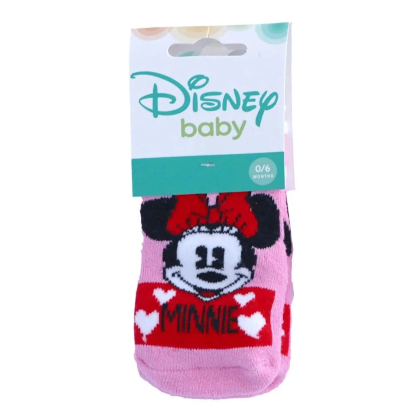 Disney Minnie Mouse Baby Socken – Anti-Rutsch Sohle Mädchen – Kindergeschenk Erstausstattung 0-6 Monate
,