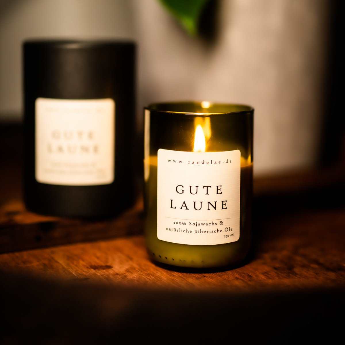 Duftkerze Gute Laune Lifestyle – Orange Zitrone Grapefruit Sojawachs – nachhaltig handgefertigt Candelae