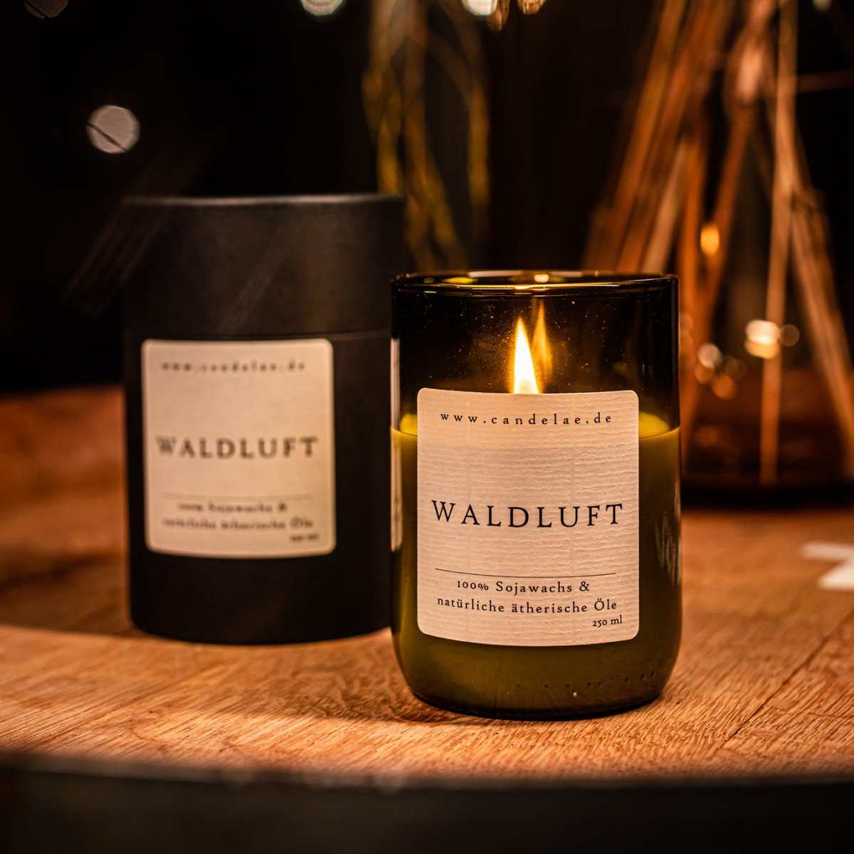 Waldluft Duftkerze – Sojawachs Kerze mit Naturduft kaufen