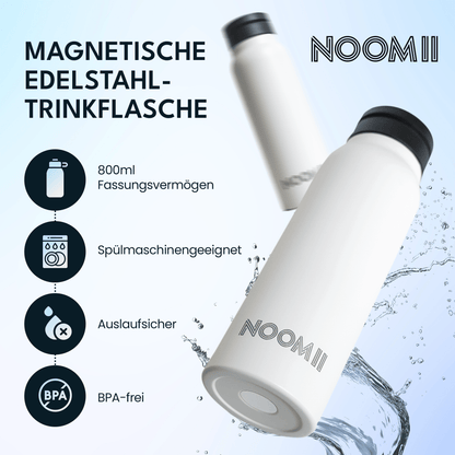 Edelstahl Trinkflasche 800ml Blau – BPA-frei mit doppelwandiger Isolation

