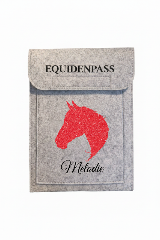 Equidenpass-Tasche mit Melodie Design mittig