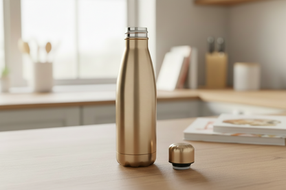 Personalisierbare Thermoflasche aus Edelstahl 500ml mit Gravur