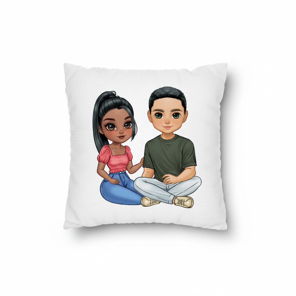 Kissen mit Paar-Design