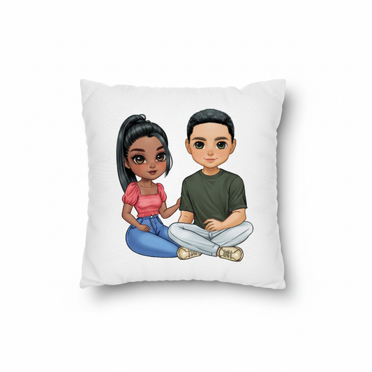 Kissen mit Paar-Design