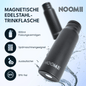 Edelstahl Trinkflasche 800ml – Magnetdeckel & Handyhalter