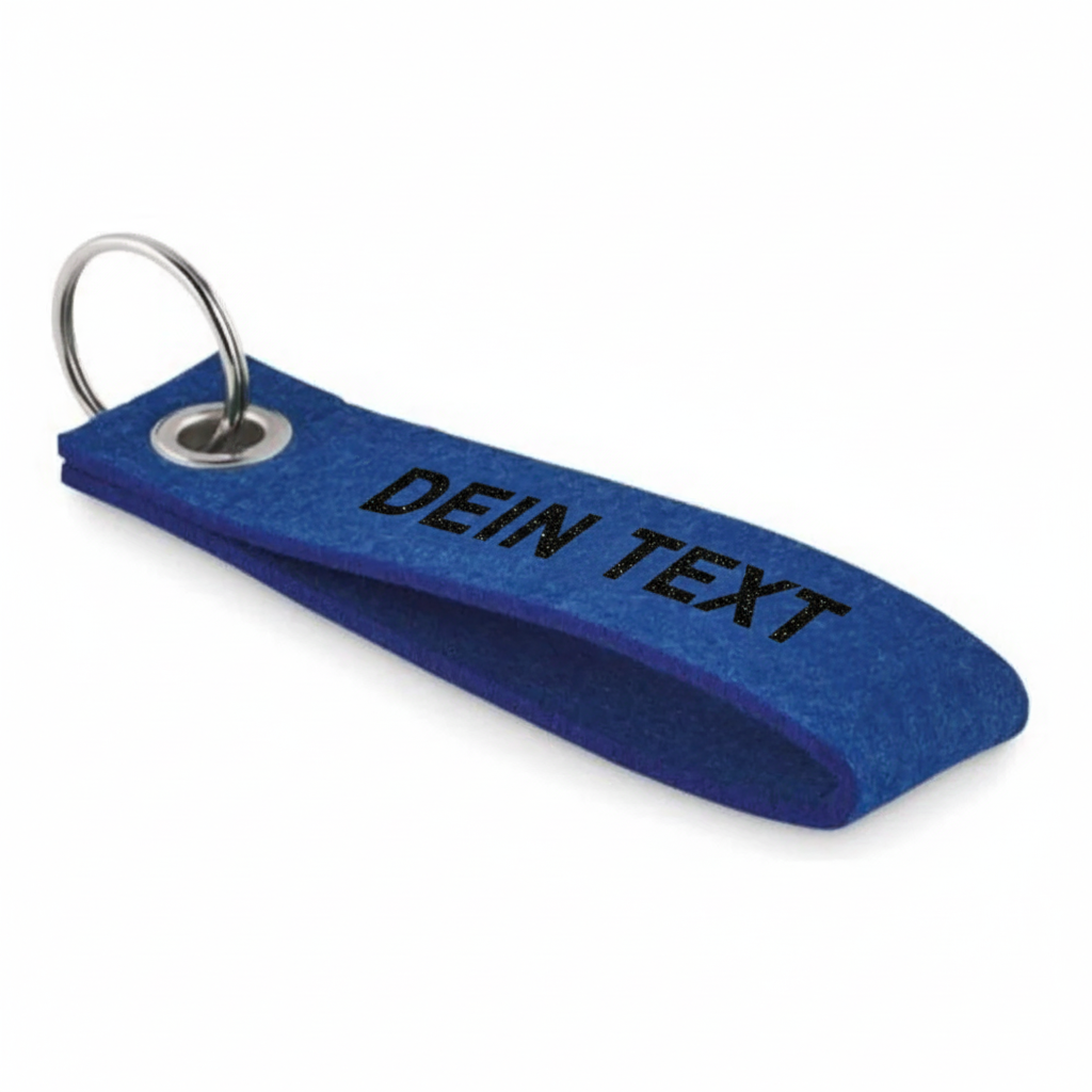 Personalisierter Schlüsselanhänger mit DEIN TEXT
