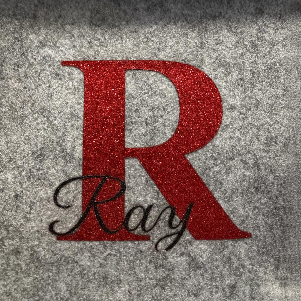 Personalisierbare Equidenpass Hülle mit Glitzerfolie